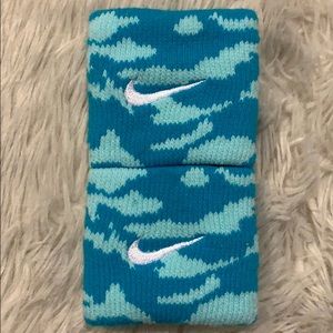 Nike swoosh wristbands